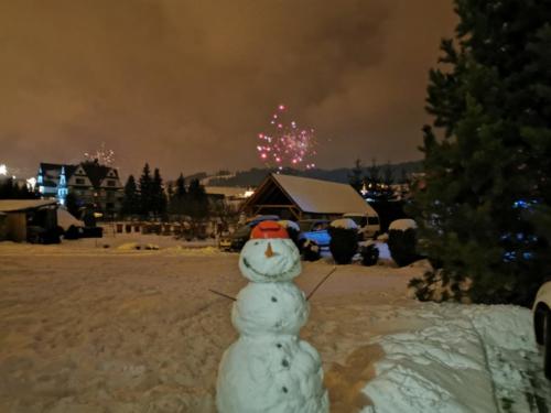 Bałwan na Sylwestra